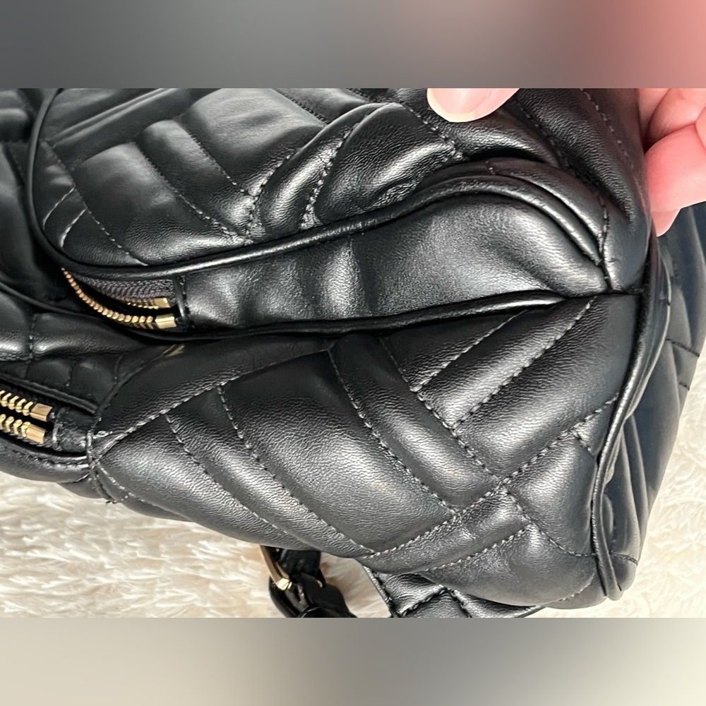 MICHAEL KORS Abbey Medium Quilted Leather Backpack - Picture 12 of 13